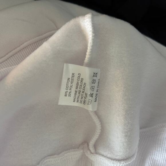 PARKE Valentine's Day Mockneck NEW Cupid White Heart Sweatshirt Small Medium - Picture 7 of 7